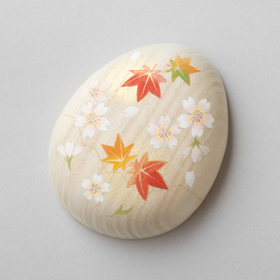 たまご箱 〈桜と紅葉〉